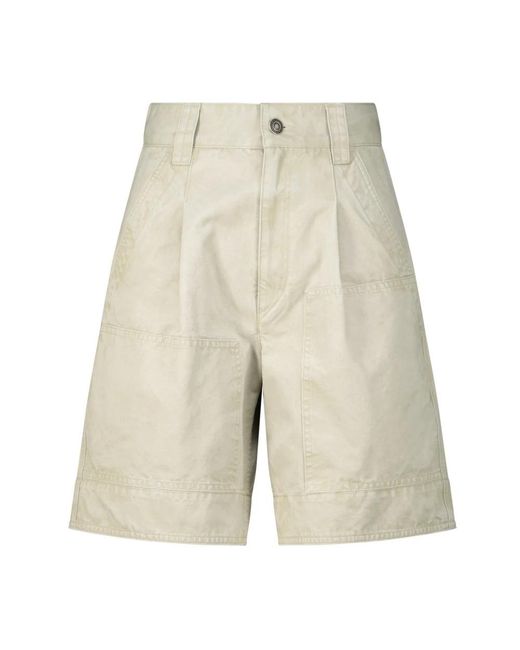 Isabel Marant Natural Casual Shorts