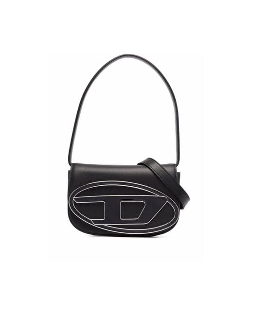DIESEL Black Shoulder Bags