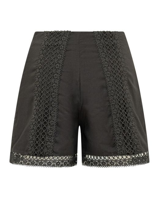 Charo Ruiz Black Casual Shorts