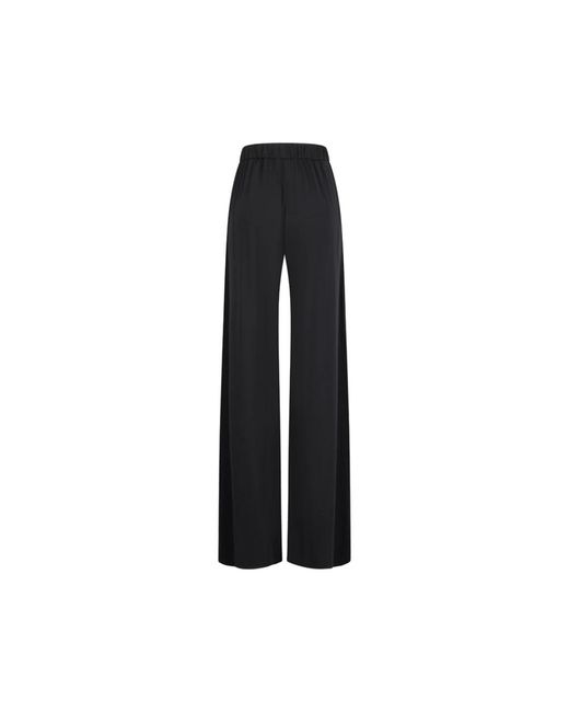 ANDAMANE Black Wide Trousers