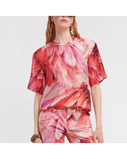 Roberto Cavalli Pink T-Shirts