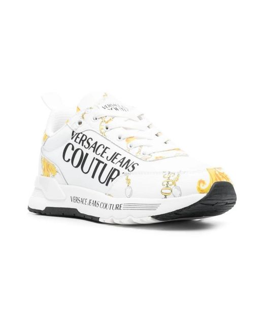 Versace Jeans Couture White Sneakers