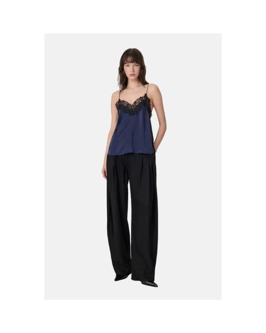 IRO Blue Sleeveless Tops