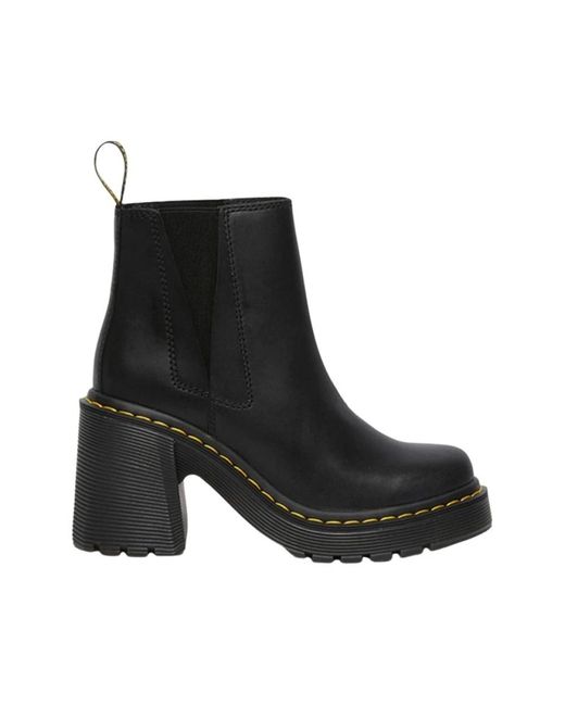 Dr. Martens Black Heeled Boots