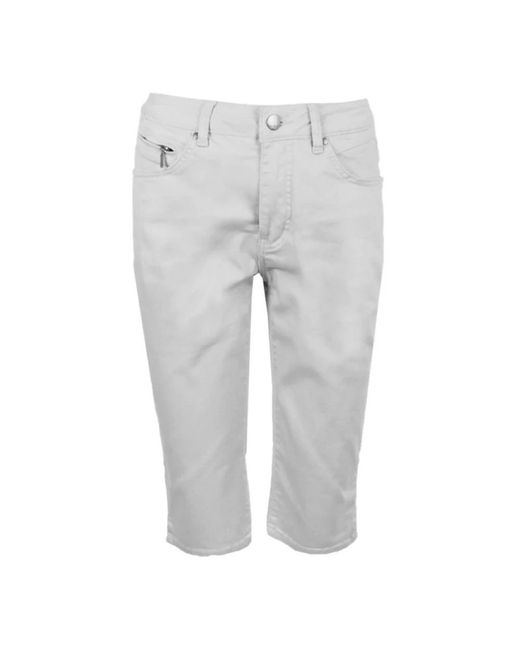 Cro Witte Shorts in het Gray