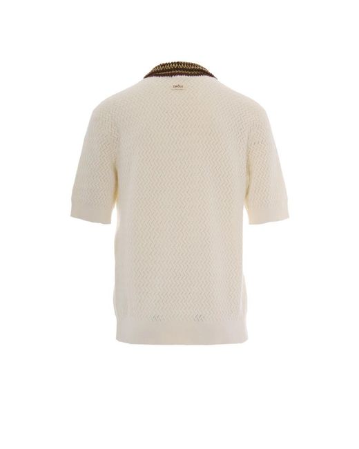 Drole de Monsieur Natural Polo Shirts for men