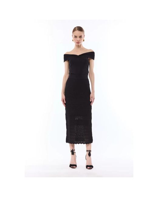 Nenette Midi Rok in het Blue