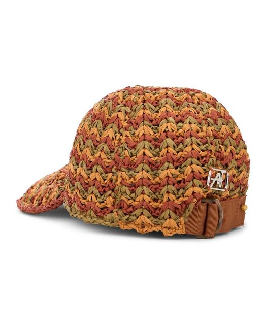 Alberta Ferretti Brown Hats & Caps