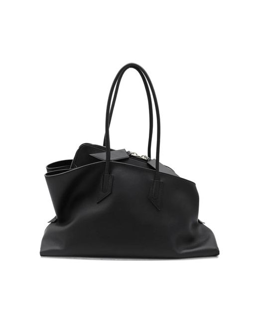 The Attico Black Shoulder Bags