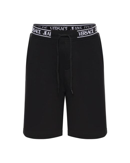 Versace Jeans Couture Black Casual Shorts for men