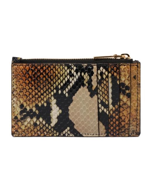 McQueen Metallic Wallets & Cardholders