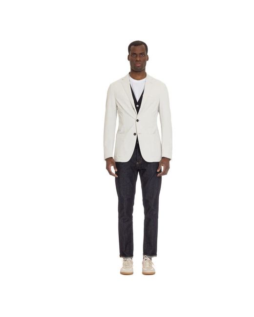 Blazers Eleventy de hombre de color White