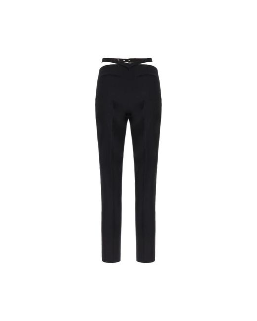 The Attico Blue Slim-Fit Trousers