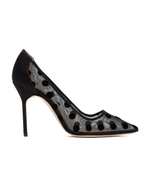 Shoes > heels > pumps Manolo Blahnik en coloris Black