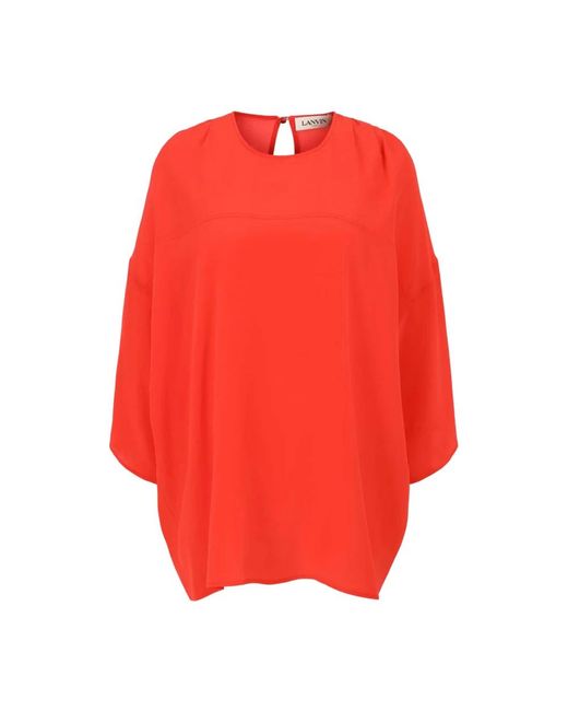 Lanvin Red Blouses