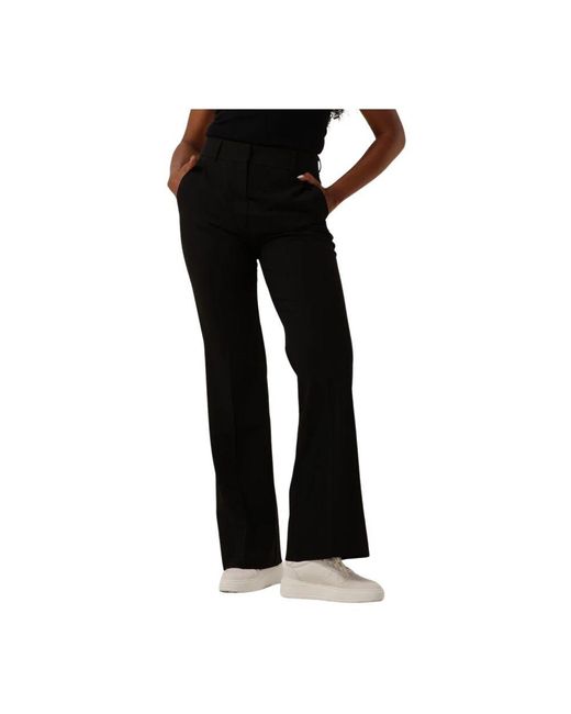 Fiveunits Black Schwarze Flared Hose Olivia 285