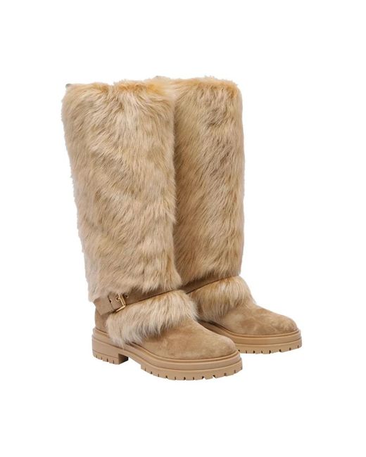 Gianvito Rossi Natural Winter Boots
