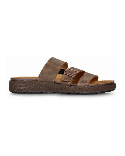 Blundstone Brown Sliders for men