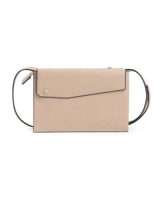 Valextra Natural Shoulder Bags