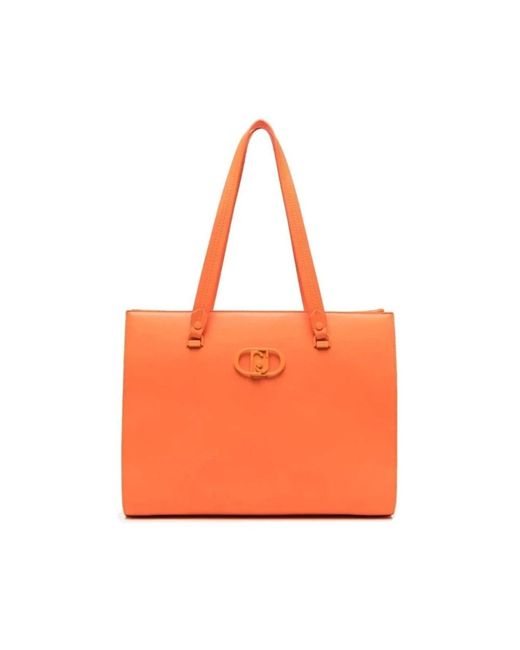 Liu Jo Orange Shoulder Bags