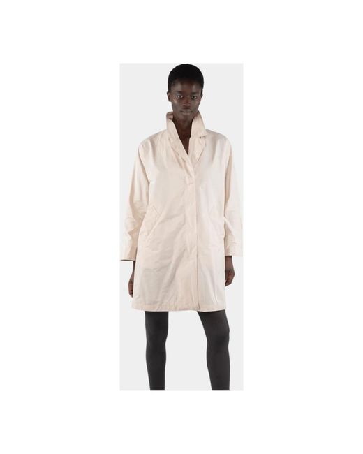 OOF WEAR Natural Nylon Memory Wasserabweisender Trenchcoat