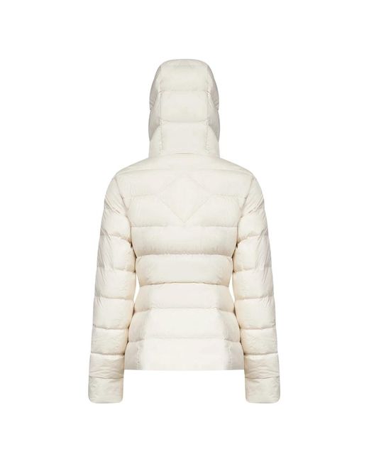 Canada Goose Jassen ,Wit ,Ivoor Aira Gewatteerde Winterjas in het White