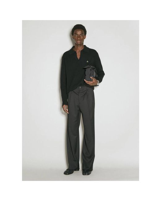 Trousers > suit trousers Vivienne Westwood pour homme en coloris Gray