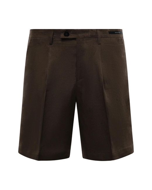Michael Coal Black Casual Shorts for men