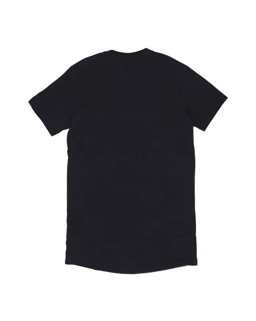 Nike Fitness ,Zwart ,Katoen Essential Tee Dress in het Black