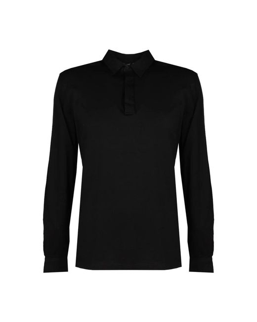 Camicia classica a maniche lunghe di Antony Morato in Black da Uomo