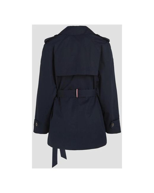Coats > trench coats Tommy Hilfiger en coloris Blue