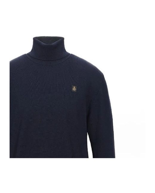 Refrigiwear Blue Turtlenecks for men