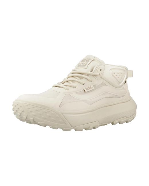 Vans White Crosspath mid sneakers