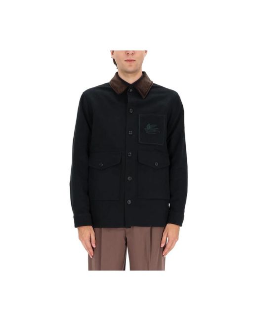 Light Jackets Etro pour homme en coloris Black