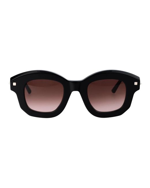 Kuboraum Black Stylische sonnenbrille maske j1