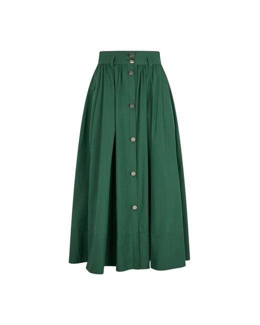Liu Jo Midi Skirts in het Green