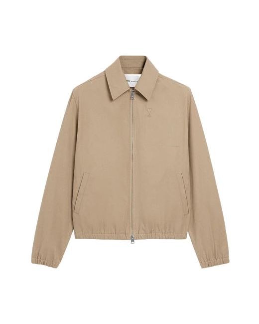 Light Jackets di AMI in Natural da Uomo