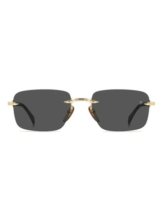 David Beckham Metallic Sunglasses