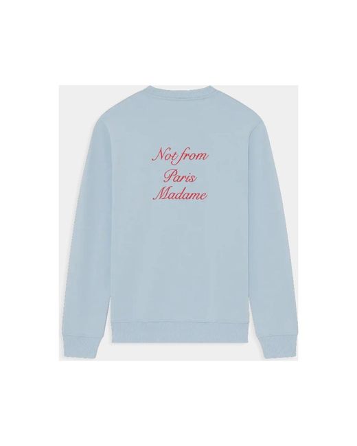 Drole de Monsieur Blue Sweatshirts for men