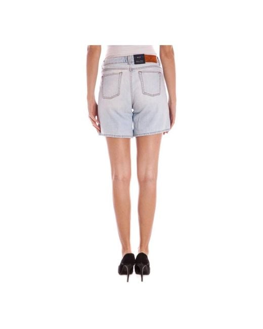 Gant Denim Shorts in het Blue