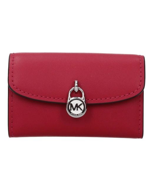 Michael Kors Red Leder Geldbörse