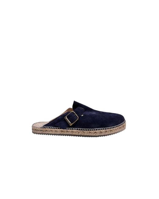 Espadrilles Blaue Sandalen in Blue für Herren