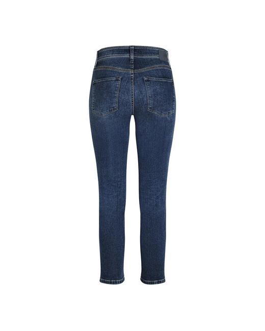Cambio Blue Slim-Fit Jeans