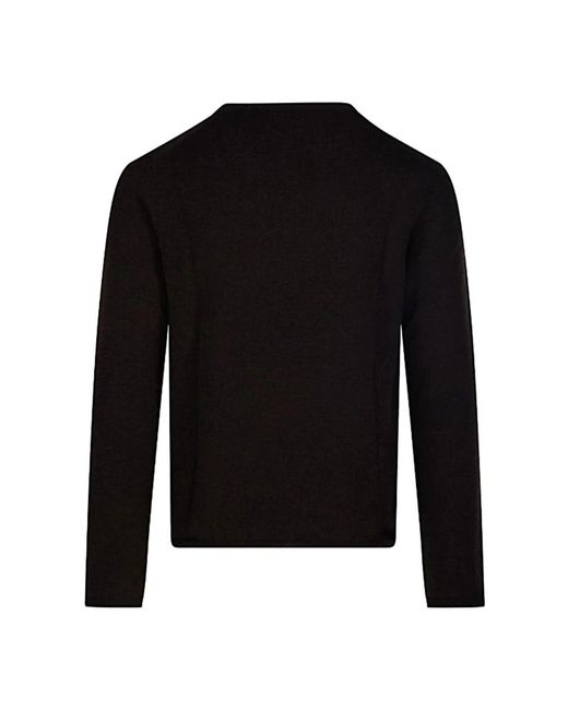 Dolce & Gabbana Black Round-Neck Knitwear for men