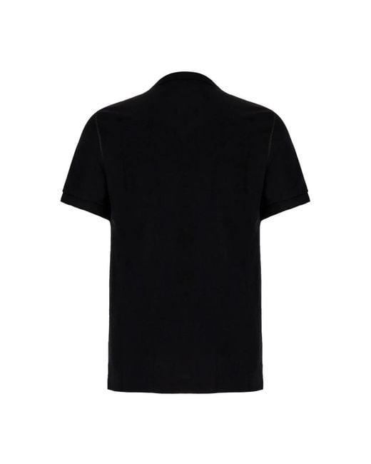 Dolce & Gabbana Black Polo Shirts for men