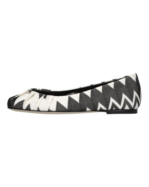 Missoni Iris Ballet Flat in het Black