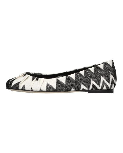 Missoni Iris Ballet Flat in het Black