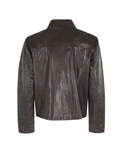 Leather Jackets Seventy de hombre de color Gray
