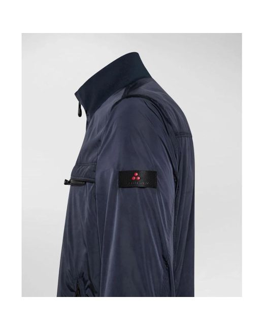 Peuterey Blue Bomber Jackets for men