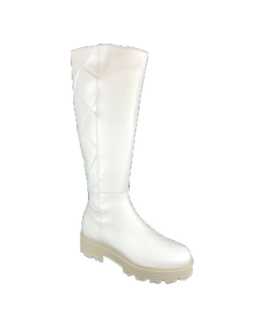 DL SPORT® White Hohe stiefel